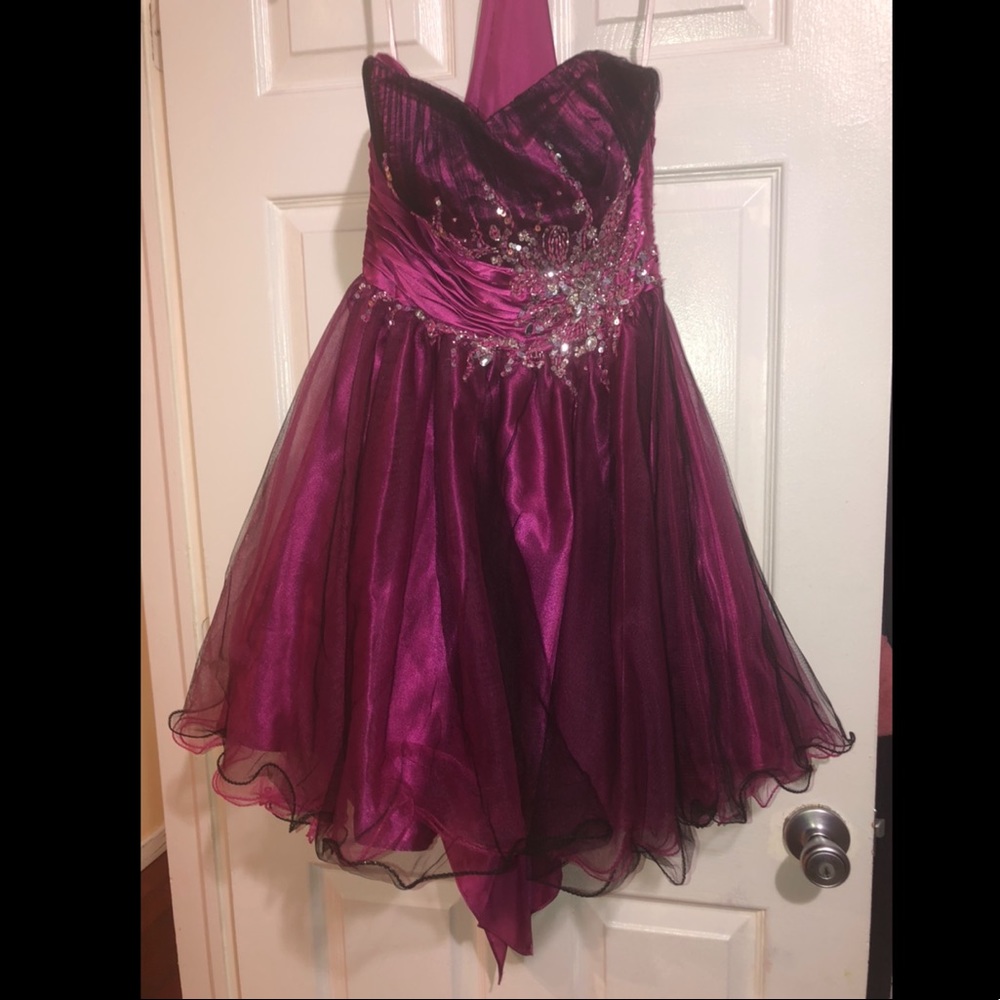 Strapless Mini Dress